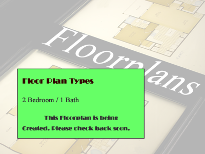Two Bedroom / One Bath - 597-792 Sq.Ft.*